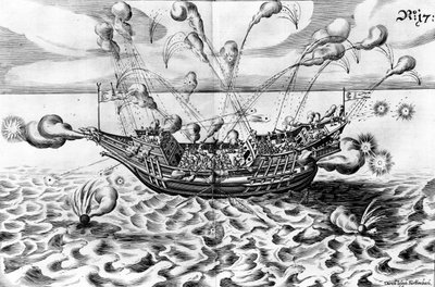 Warship, Illustration from 